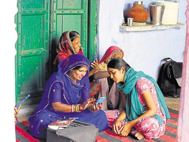 Internet to women in rural India
